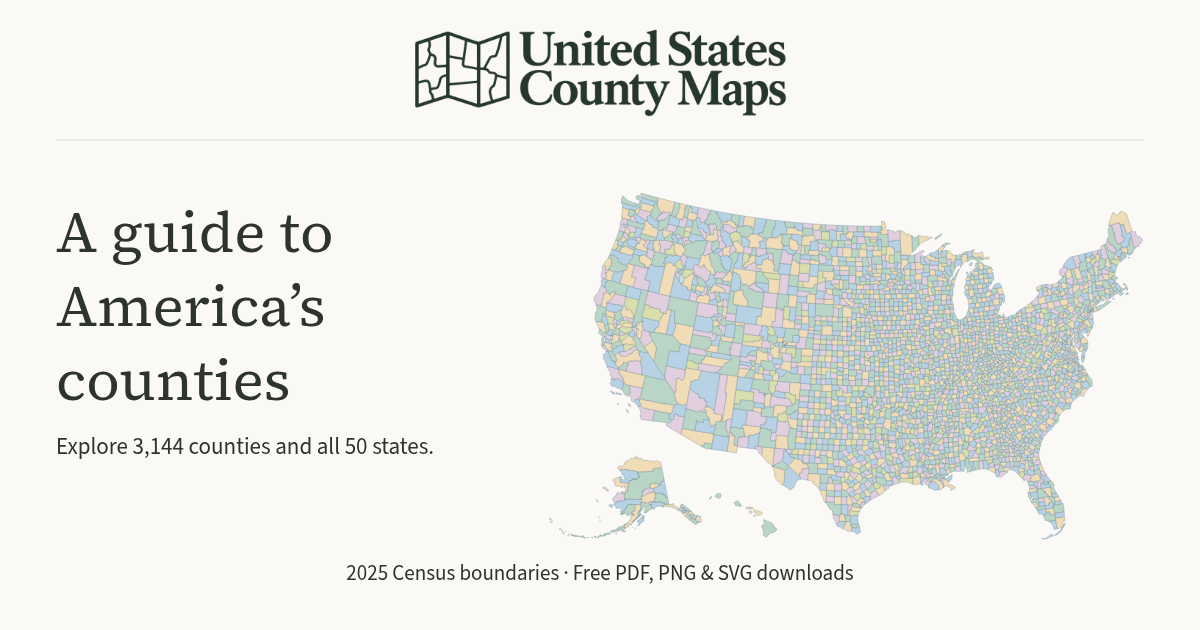 Illinois County Map: Counties and Names